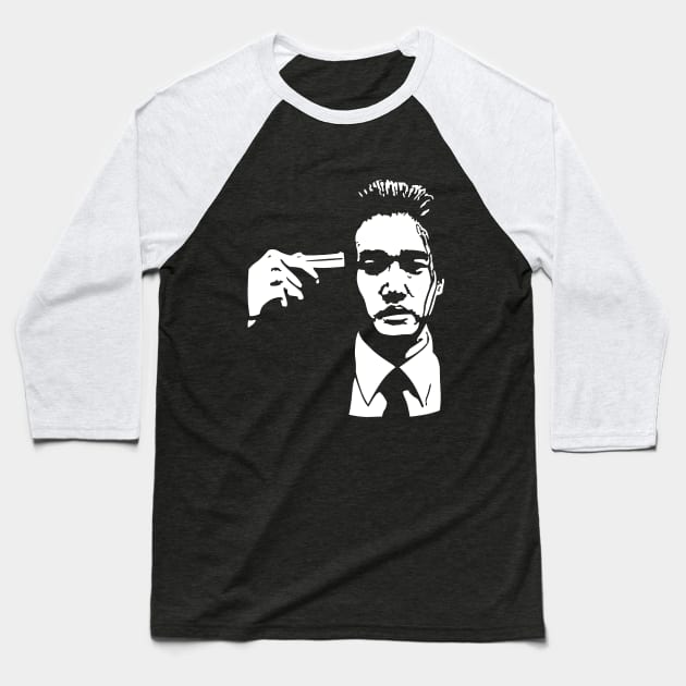 OldBoy Korean Movie Baseball T-Shirt by SaverioOste